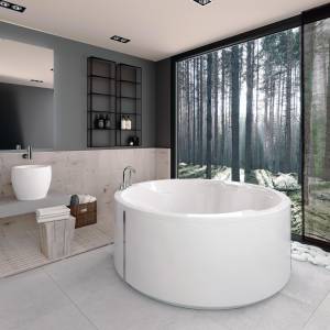 Панель трехсекционная для ванны PoolSpa Atlantyda